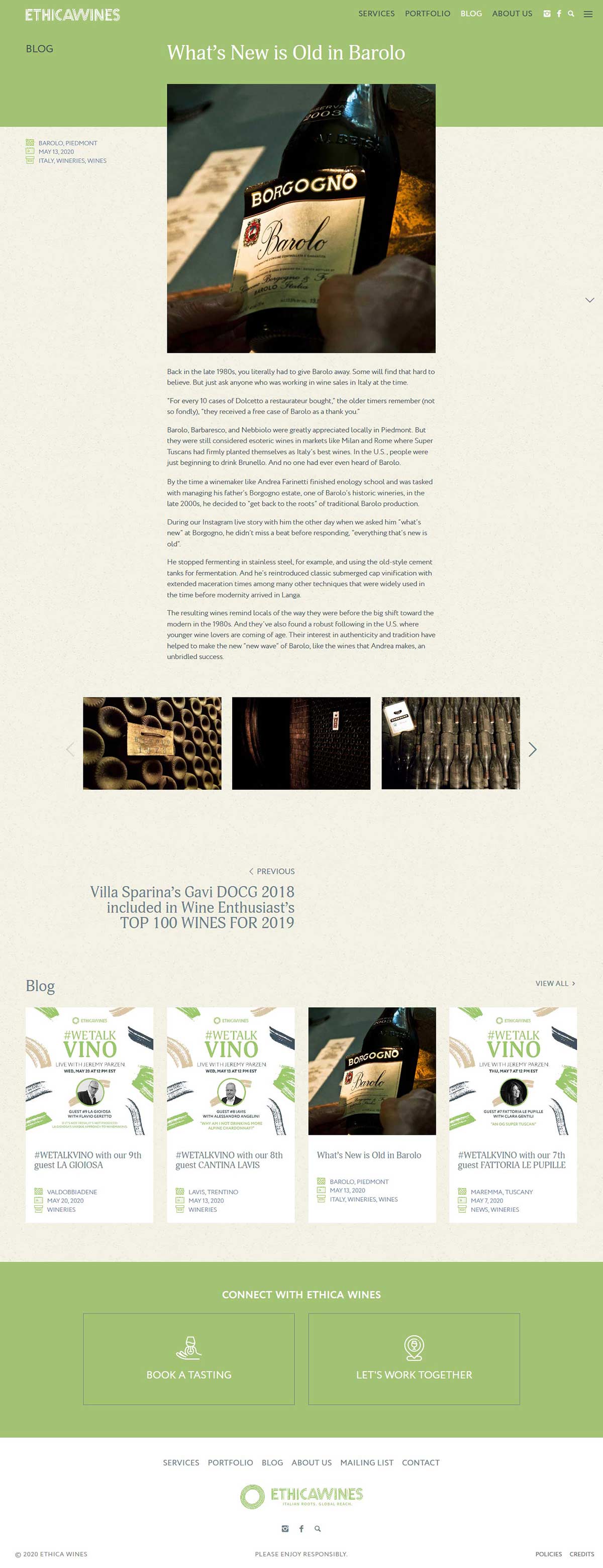 Ethica Wines North America & Asia Pacific