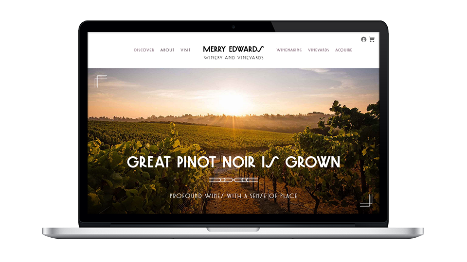 Website for Merry Edwards
